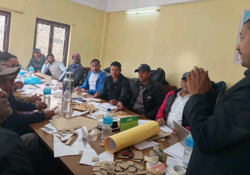 रामेछापमा गणित शिक्षकलाई पाठ्यक्रम प्रबोधिकरण तालीम