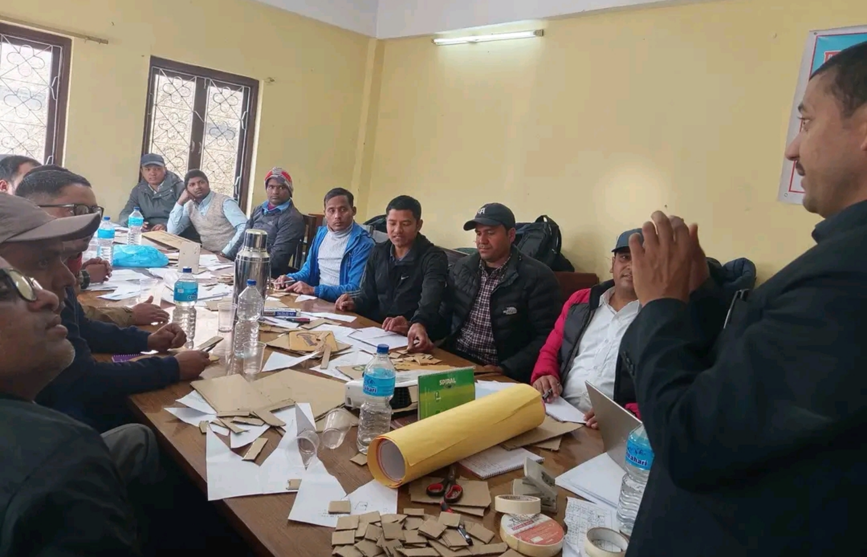 रामेछापमा गणित शिक्षकलाई पाठ्यक्रम प्रबोधिकरण तालीम