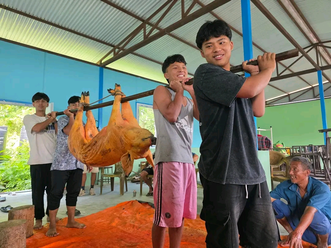 आत्मनिर्भर बन्दै रामेछापको डहु मावि, बङ्गुर बेचेर लाखौं आम्दानी