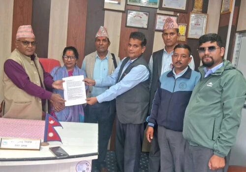 हिस्टुनले सरकारलाई बुझायो ज्ञापनपत्र , माग पुरा नभए आन्दोलन गर्ने चेतावनी